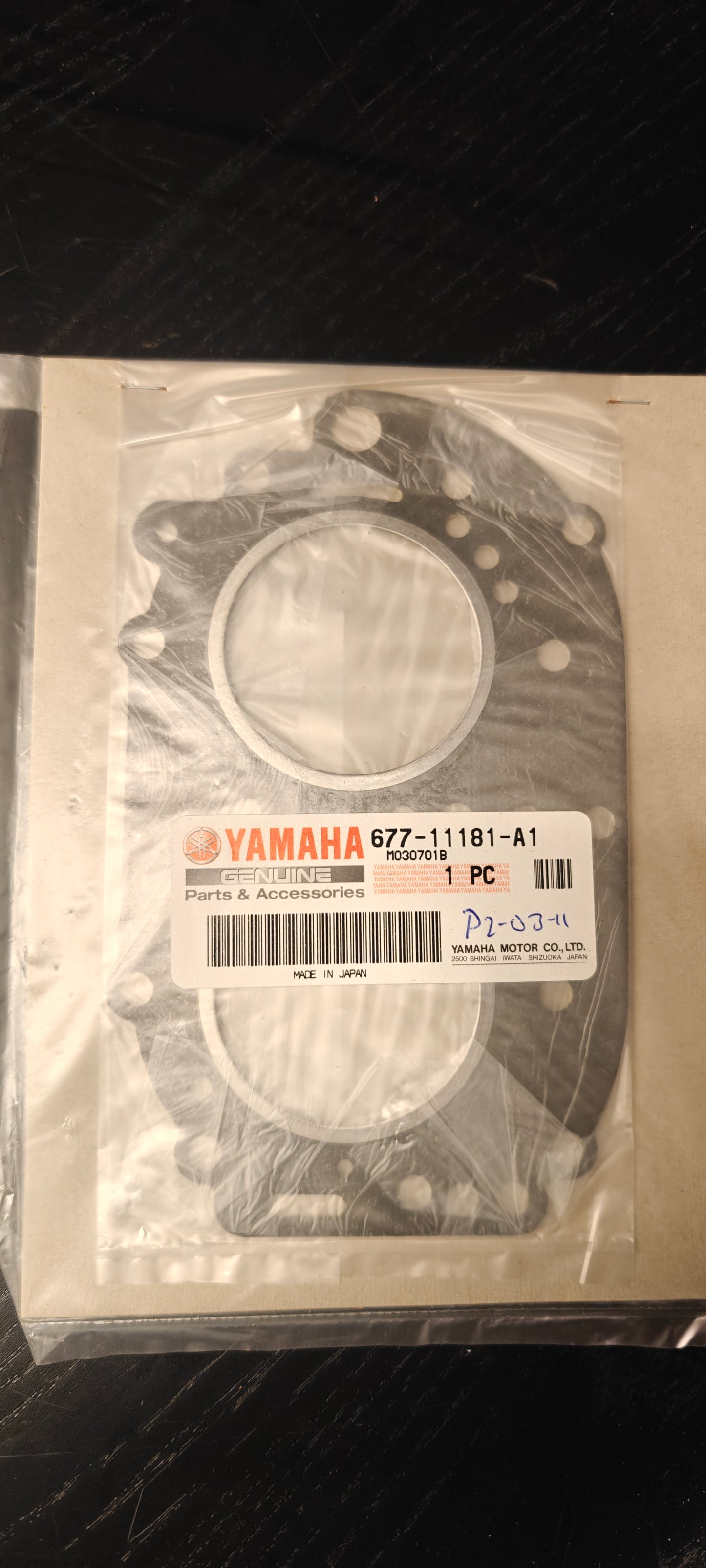 Topplockspackning yamaha 677-11181-A1