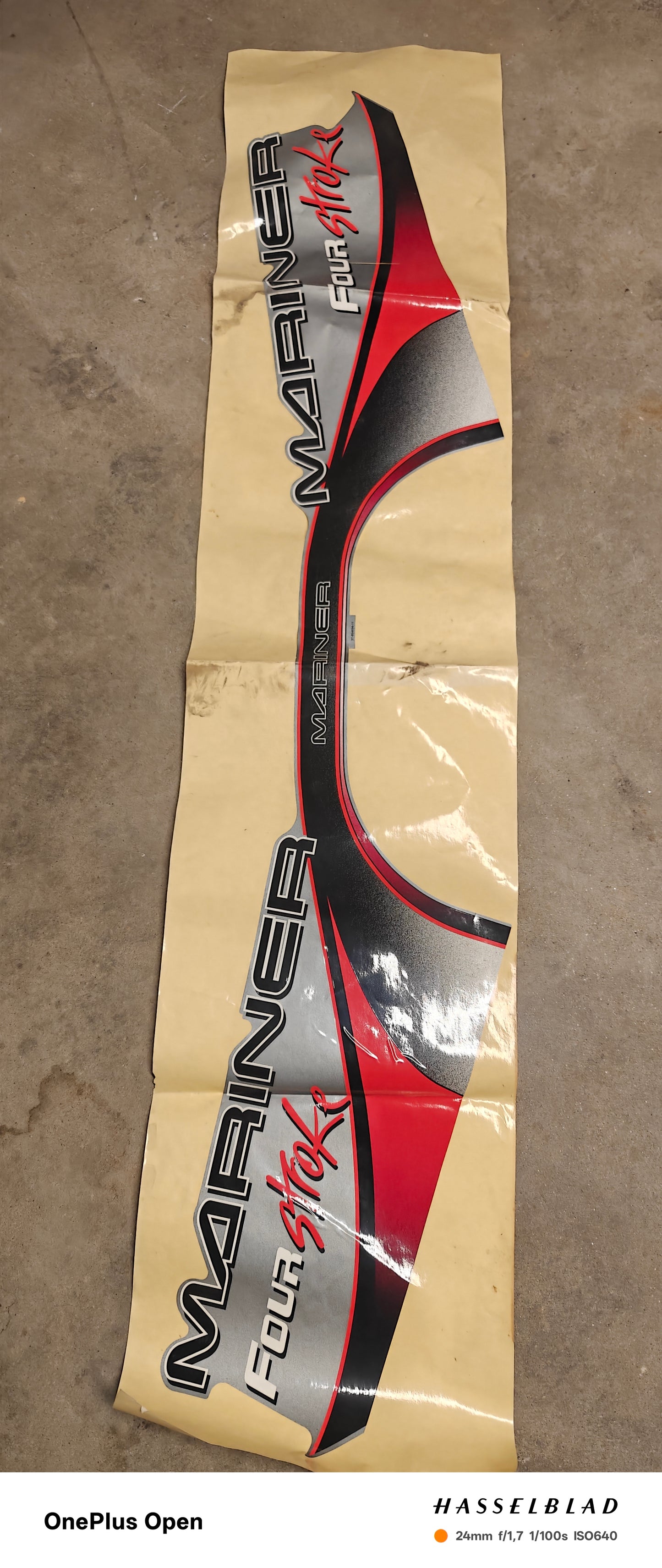 Motorkåpa Mariner 40hk 4takt