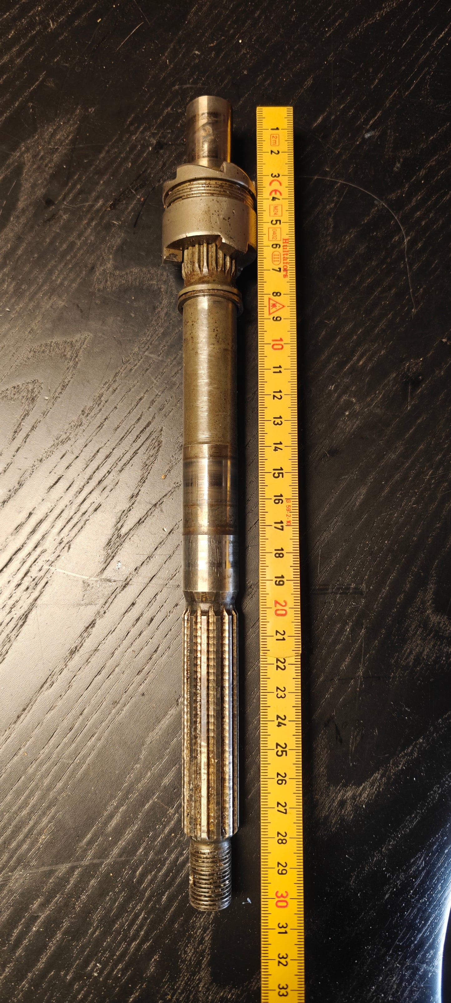 Propelleraxel yamaha med koppling