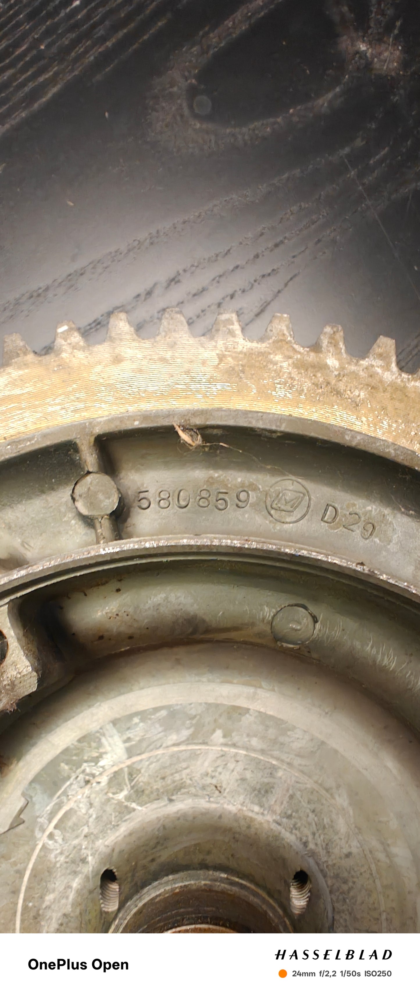 Svänghjul omc 18, 20, 25hk 580859