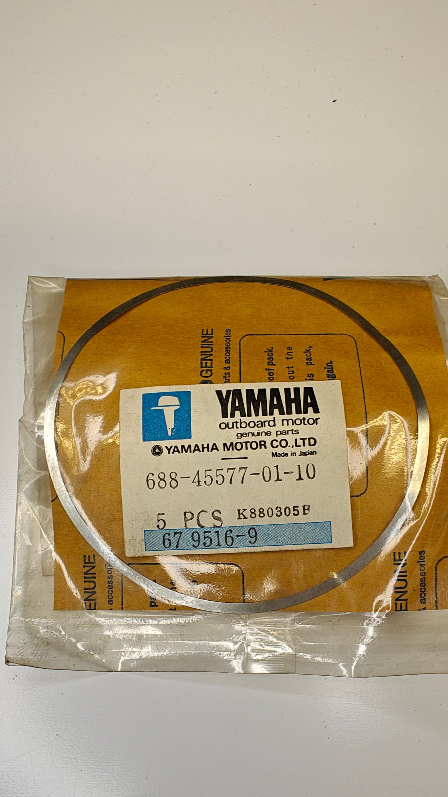 shim växelhus 0,10mm yamaha 688-45577-01-10