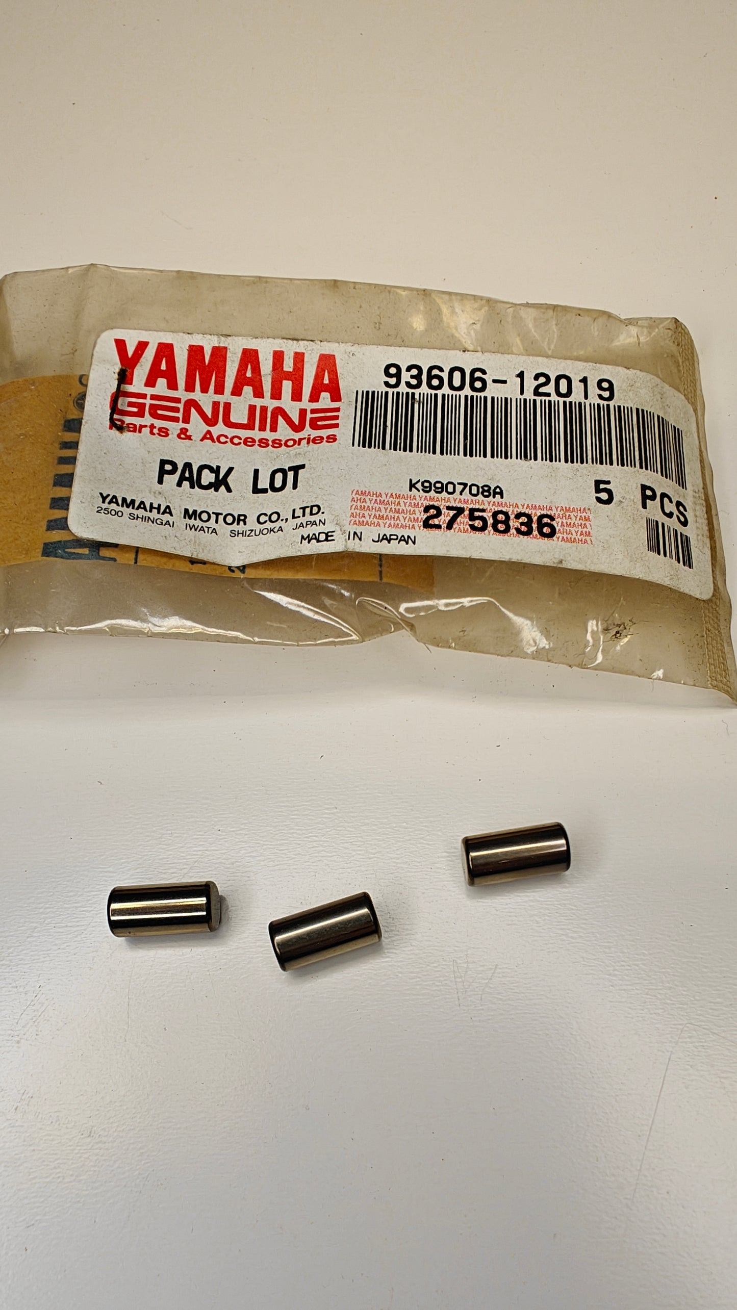 Styrpinnar yamaha 93606-12019
