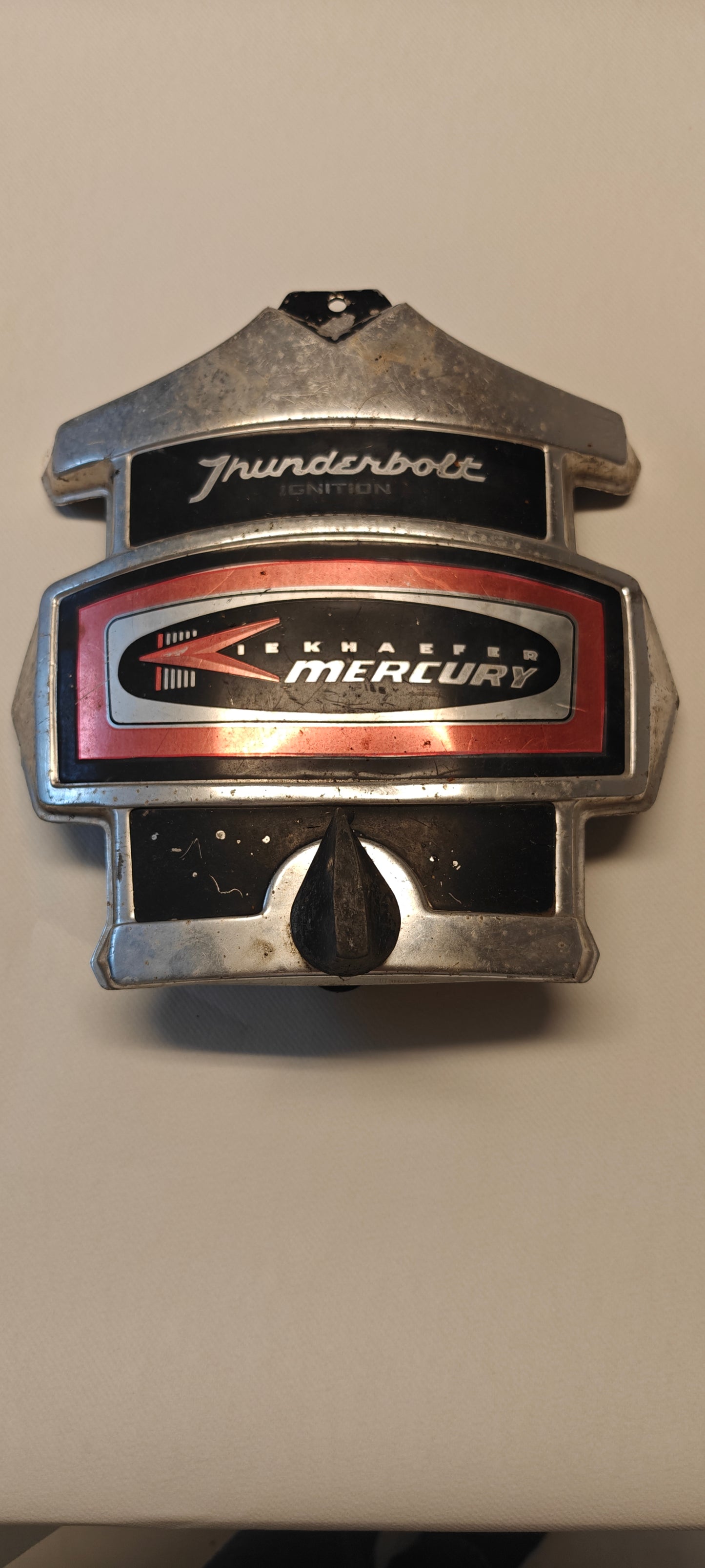 Sköld motorkåpa mercury