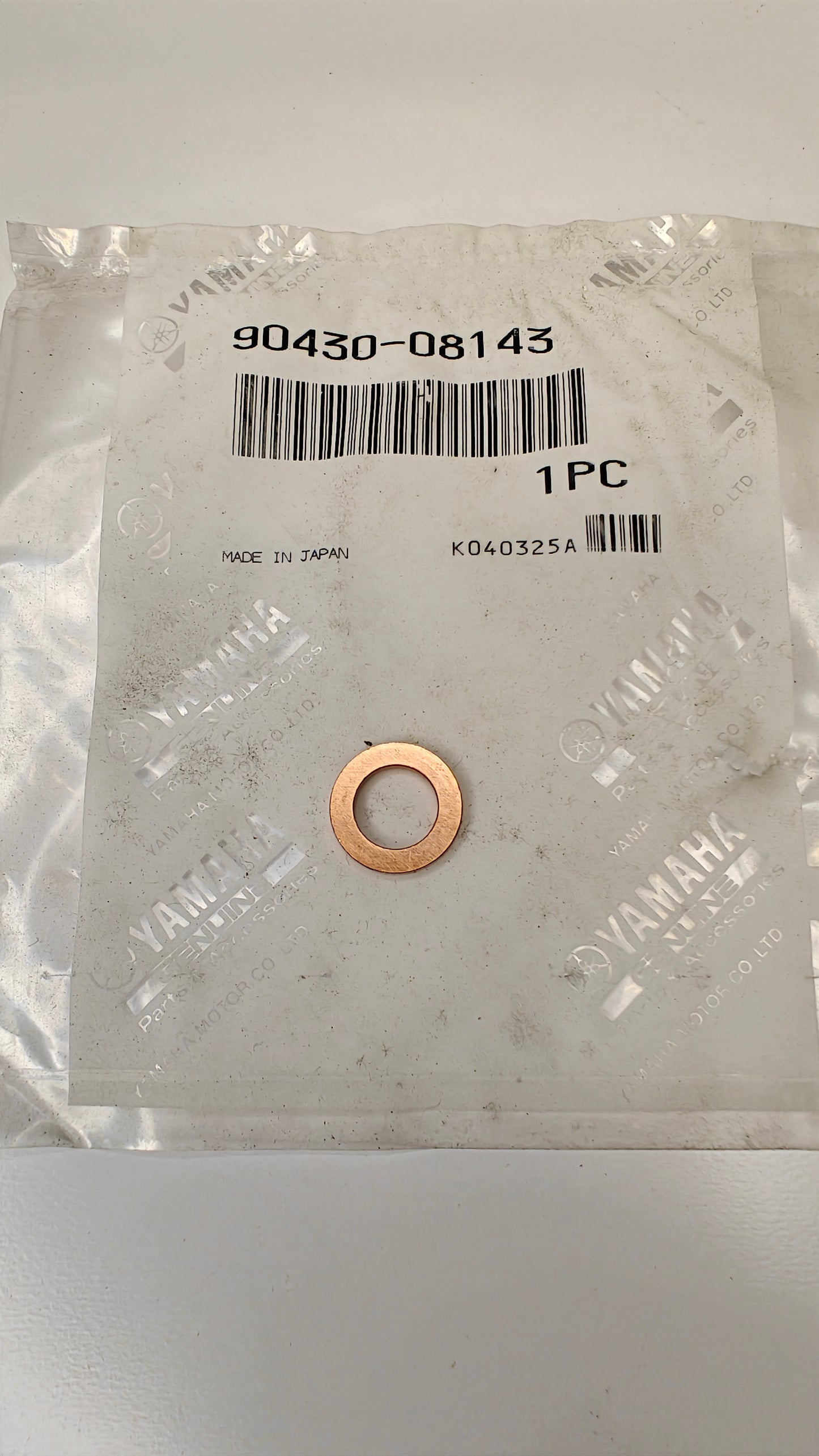 Oljepluggspackning Yamaha 90430-08143