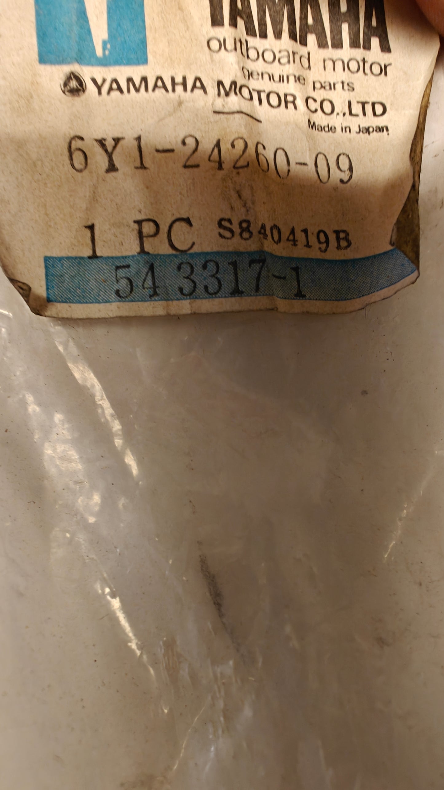 Tankanslutning yamaha 6Y1-24260-09