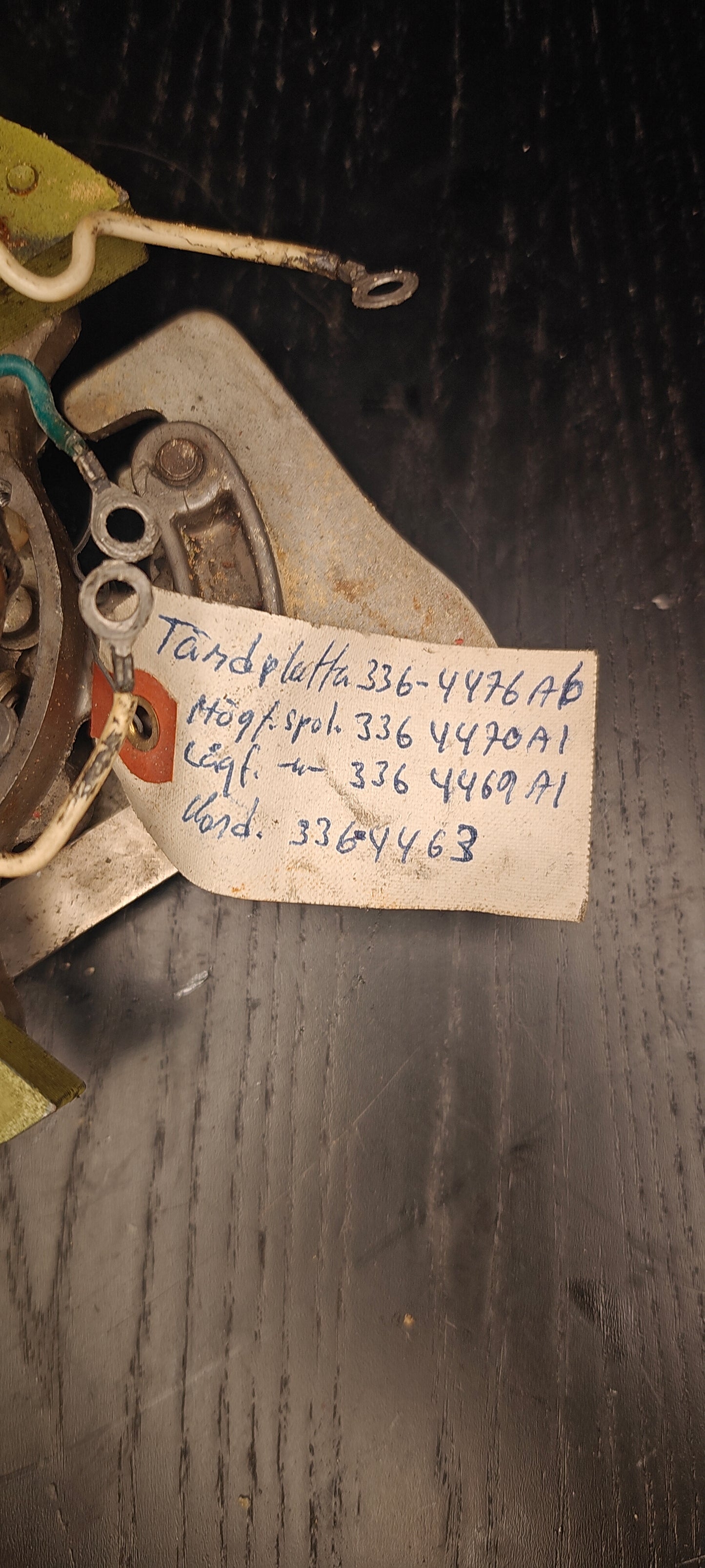 Tändplatta kompl mercury 336-4476-A1