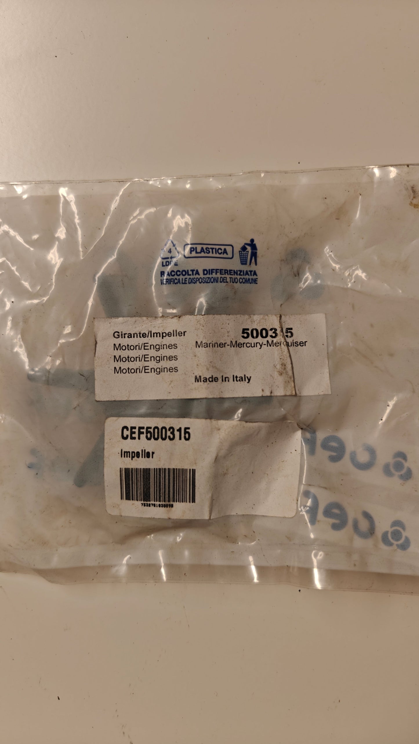 impeller Mercury / Mariner 500315