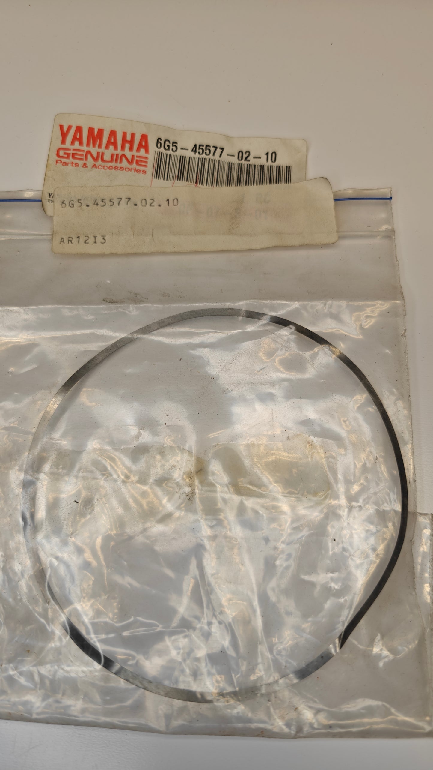 Shim växelhus 0,10mm yamaha 6G5-45577-02-10