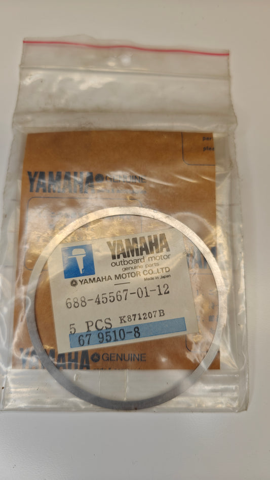 shim växelhus 0,12mm yamaha 688-45567-01-12