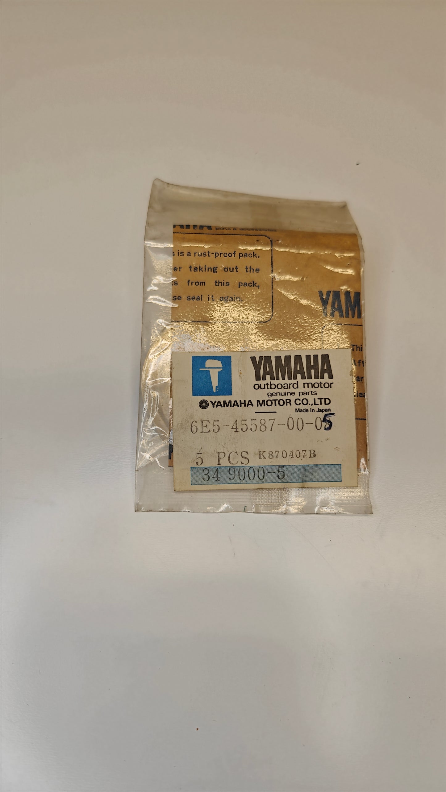 Shim växelhus 0,05mm yamaha 6E5-45587-00-05