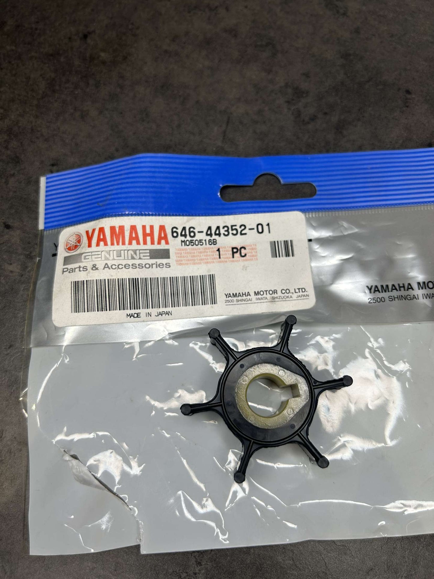 Impeller yamaha 646-44352-01