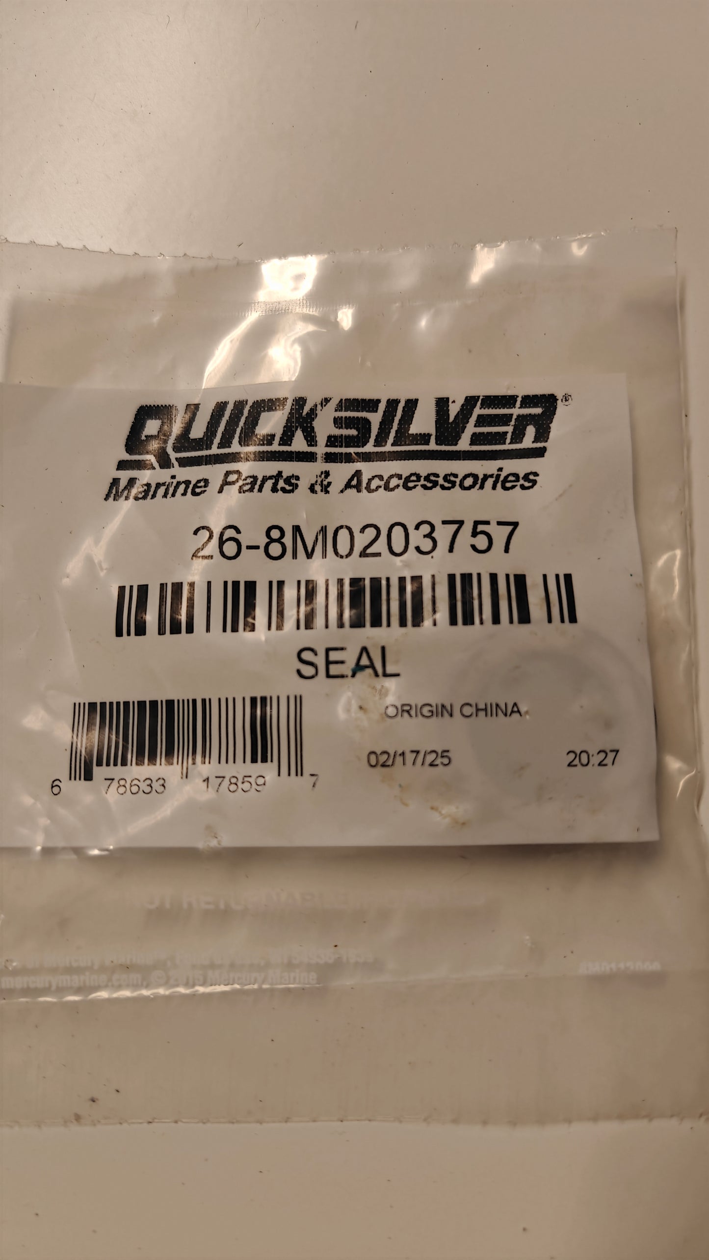 Packbox växelhus Mercury / Mariner 26-8M0203757