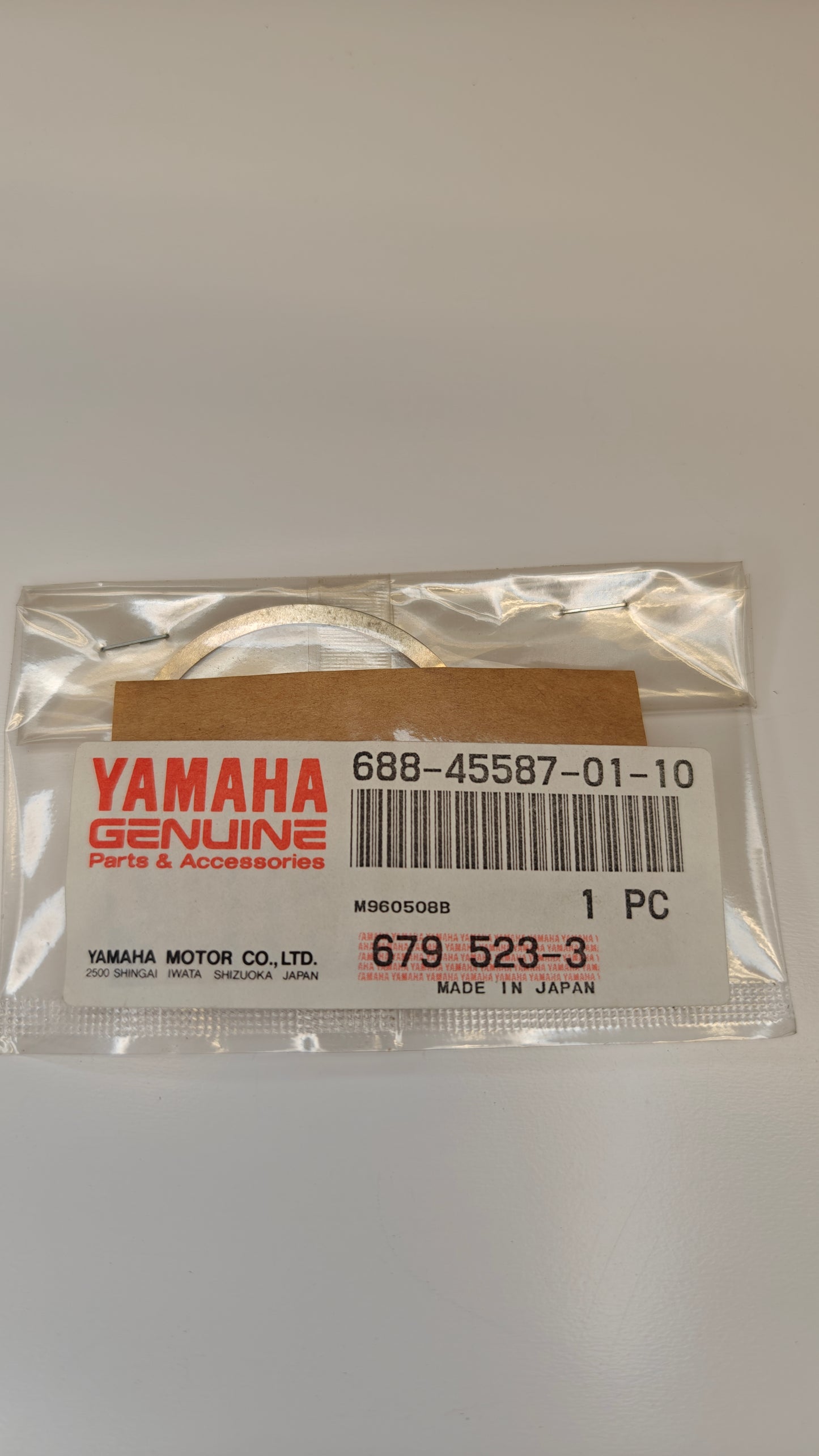 Shim växelhus 0,10mm yamaha 688-45587-01-10