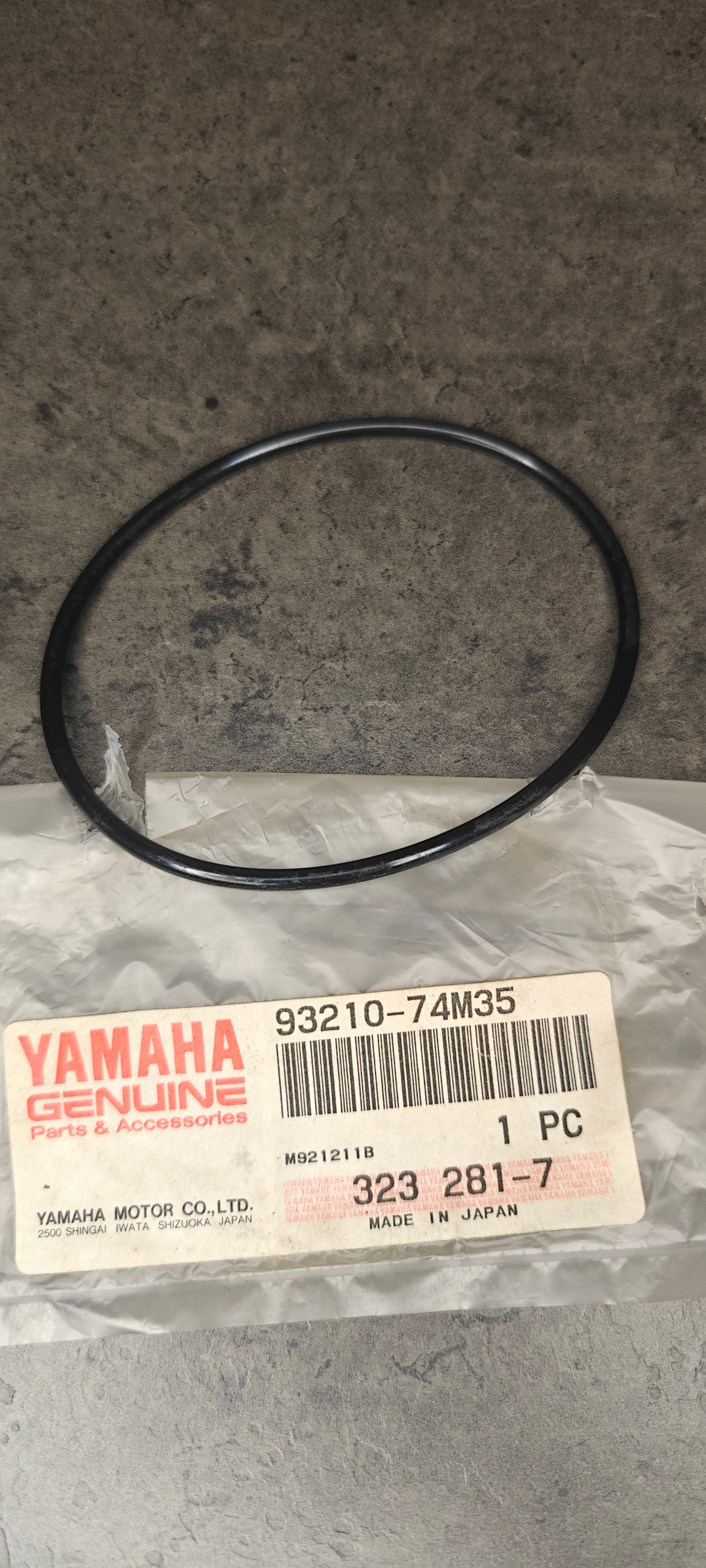 O-ring yamaha 93210-74M35