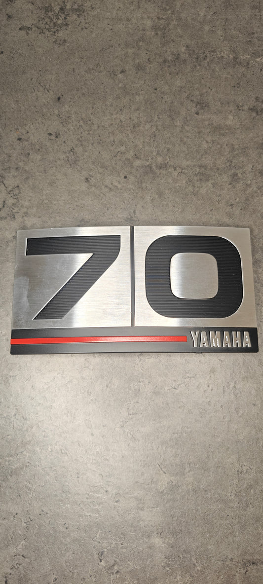 Yamaha autolube 70hk emblem