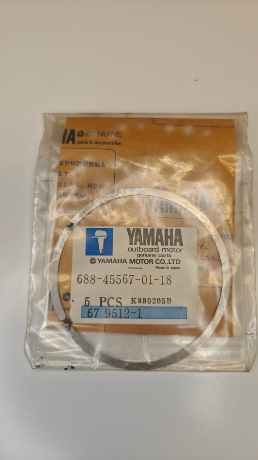 shim växelhus 0,18mm yamaha 688-45567-01-18
