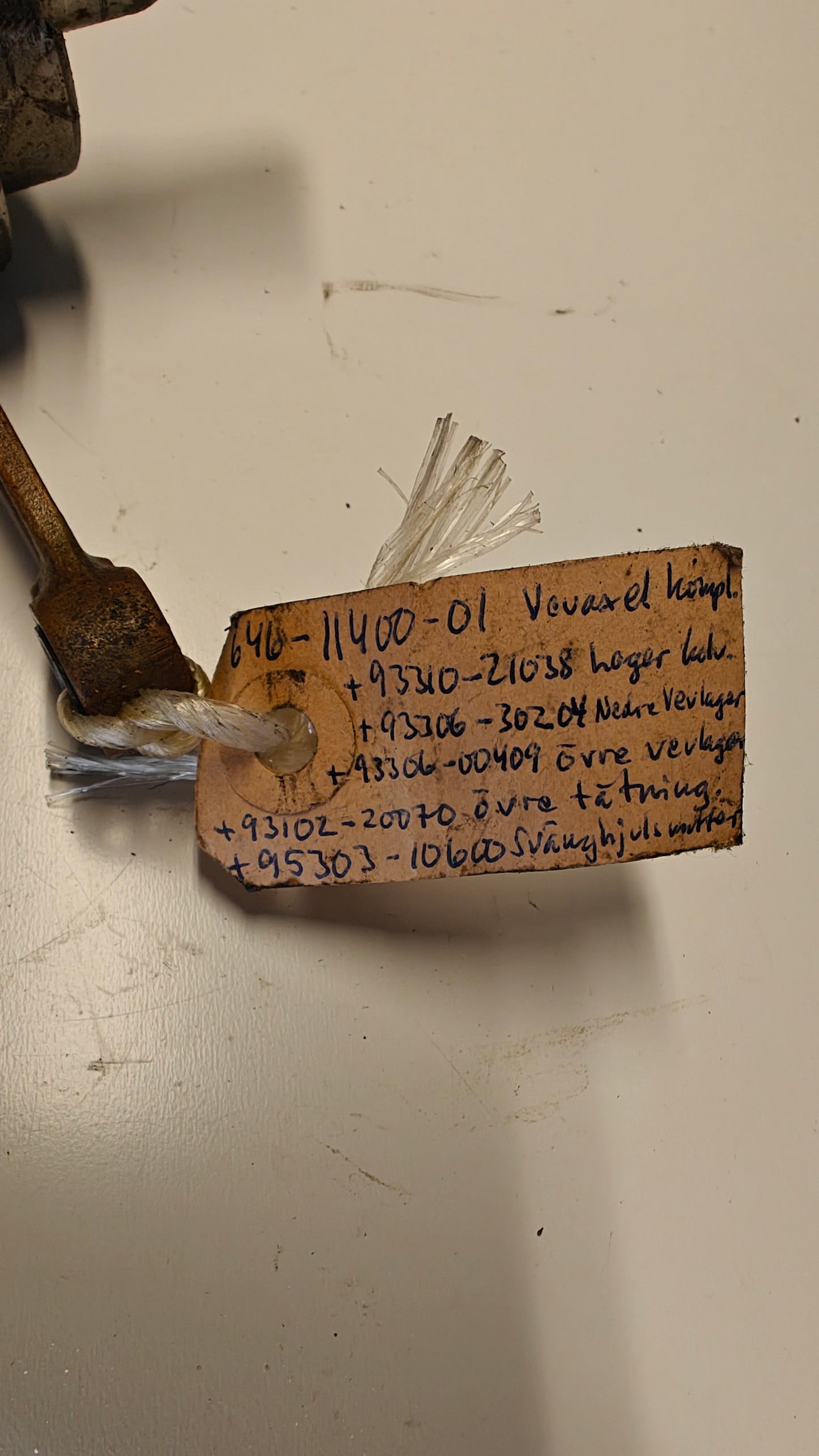 Vevstake yamaha 1cyl kompl