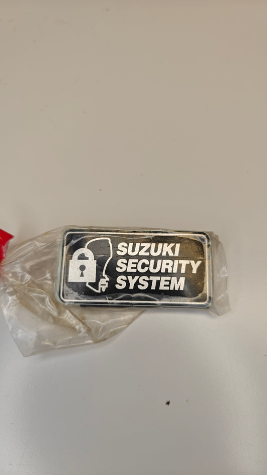 Dekal Security Suzuki
