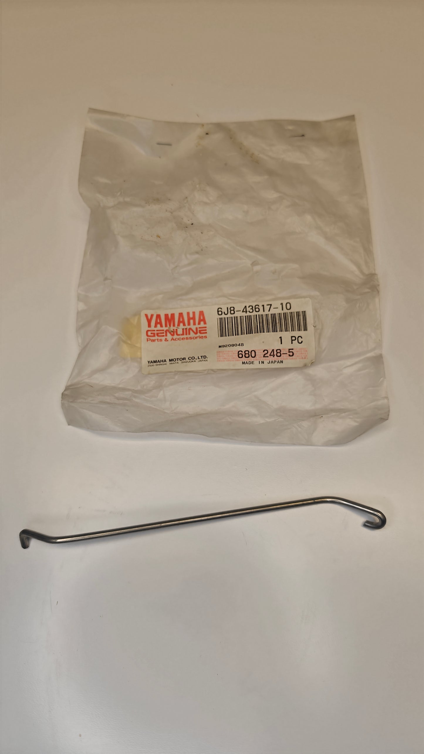 Rod, tilt lock yamaha 6J8-43617-10