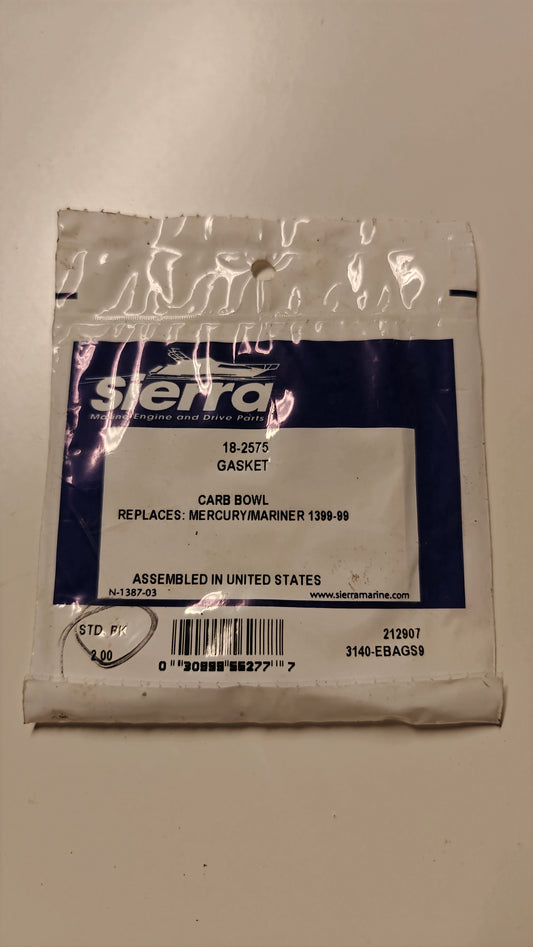 Packning flottörhus mercury 1399-99