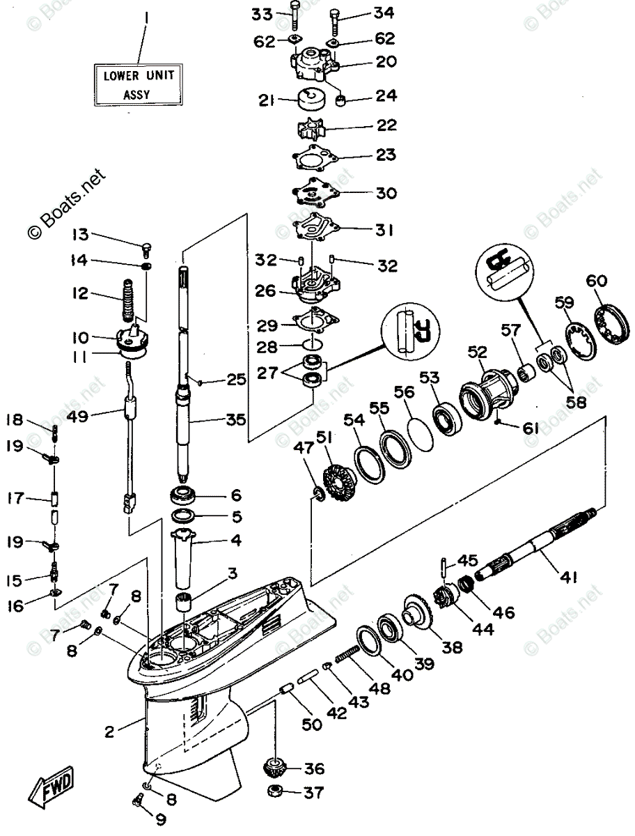 Packbox yamaha 93101-22067
