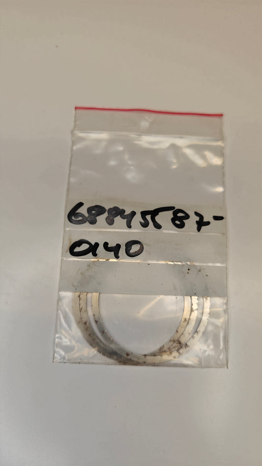shim växelhus 0,40mm yamaha 688-45587-01-40
