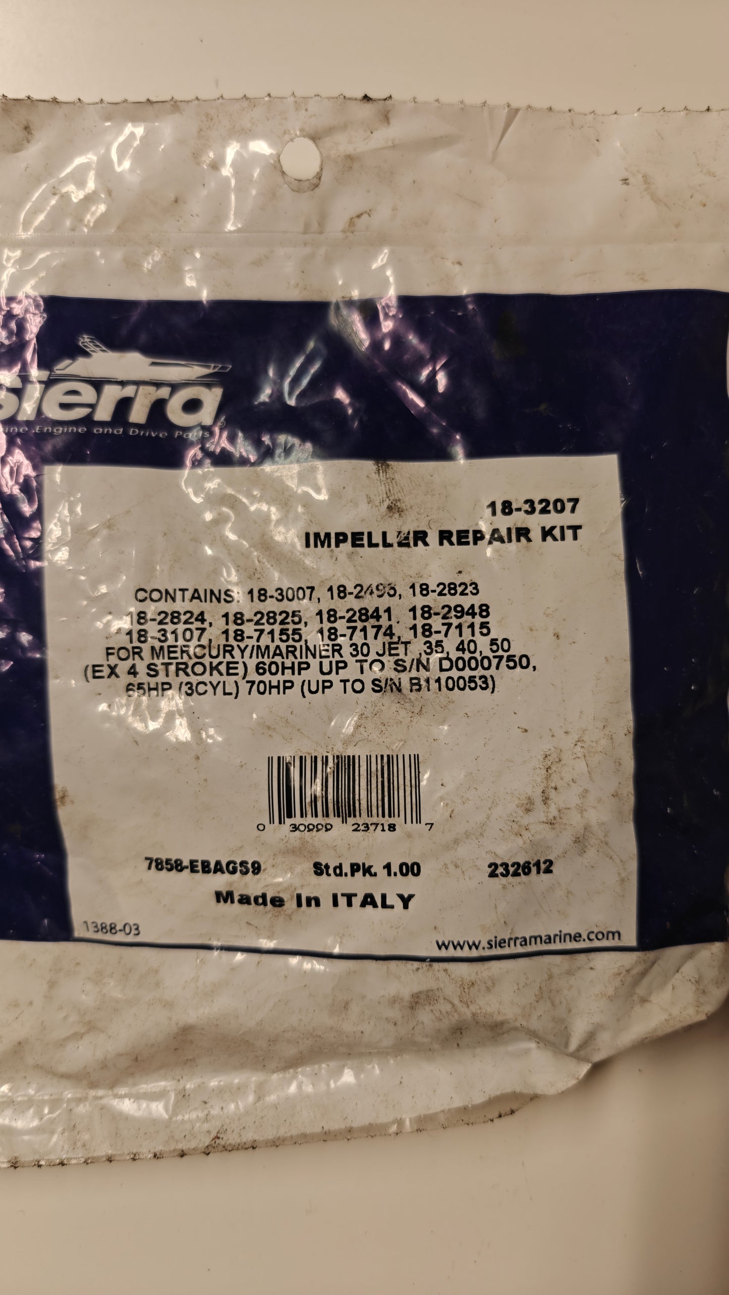 Vattenpumpskit Sierra 18-3207