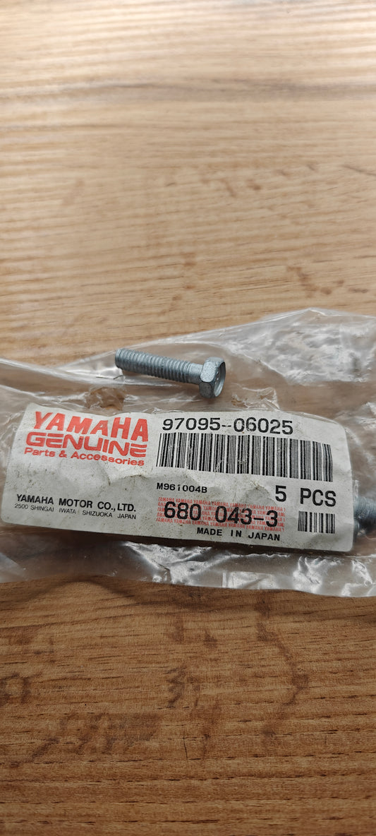 Bult M6-25 yamaha 97095-06025