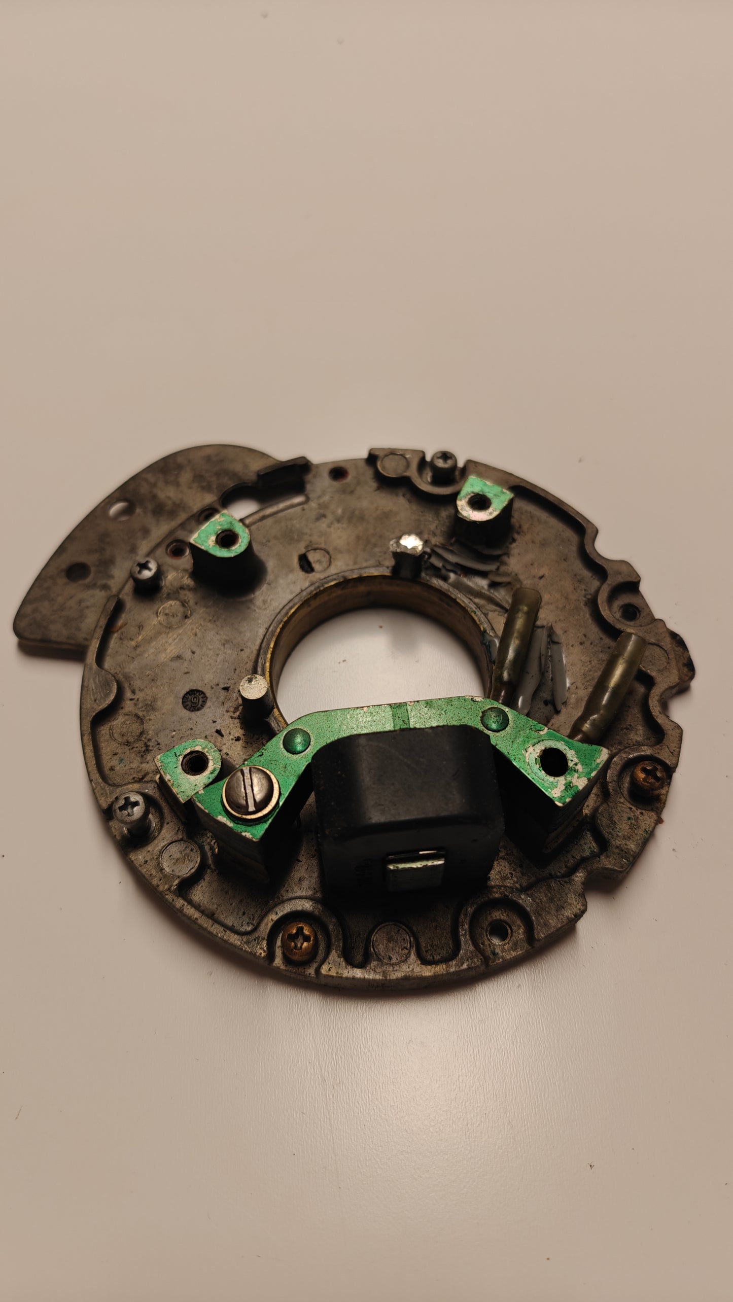 Tändplatta med spole omc 584088